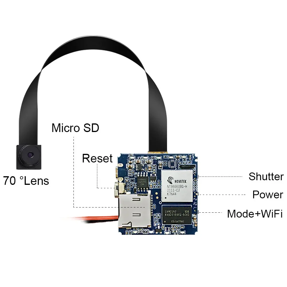 Веб-камера Matecam X1 мини Wi-Fi беспроводная субминиатюрная секретная камера