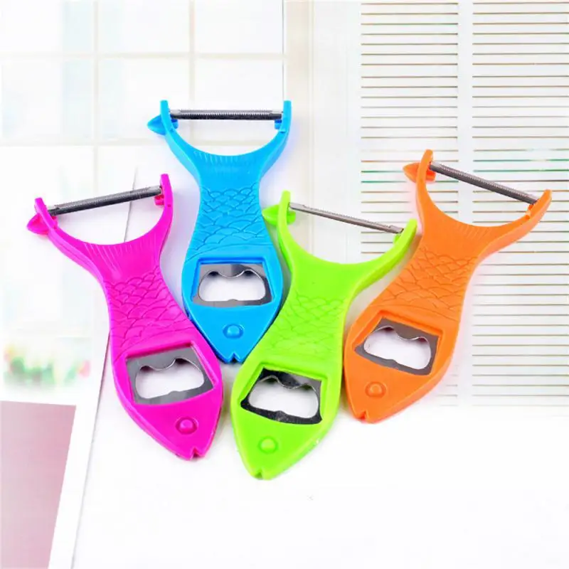 

Durable Stainless Steel Bottle Opener Multifunctional Ceramic Peeling Knife Fruit Peeler Multifunctional Chili Peeler Peeler