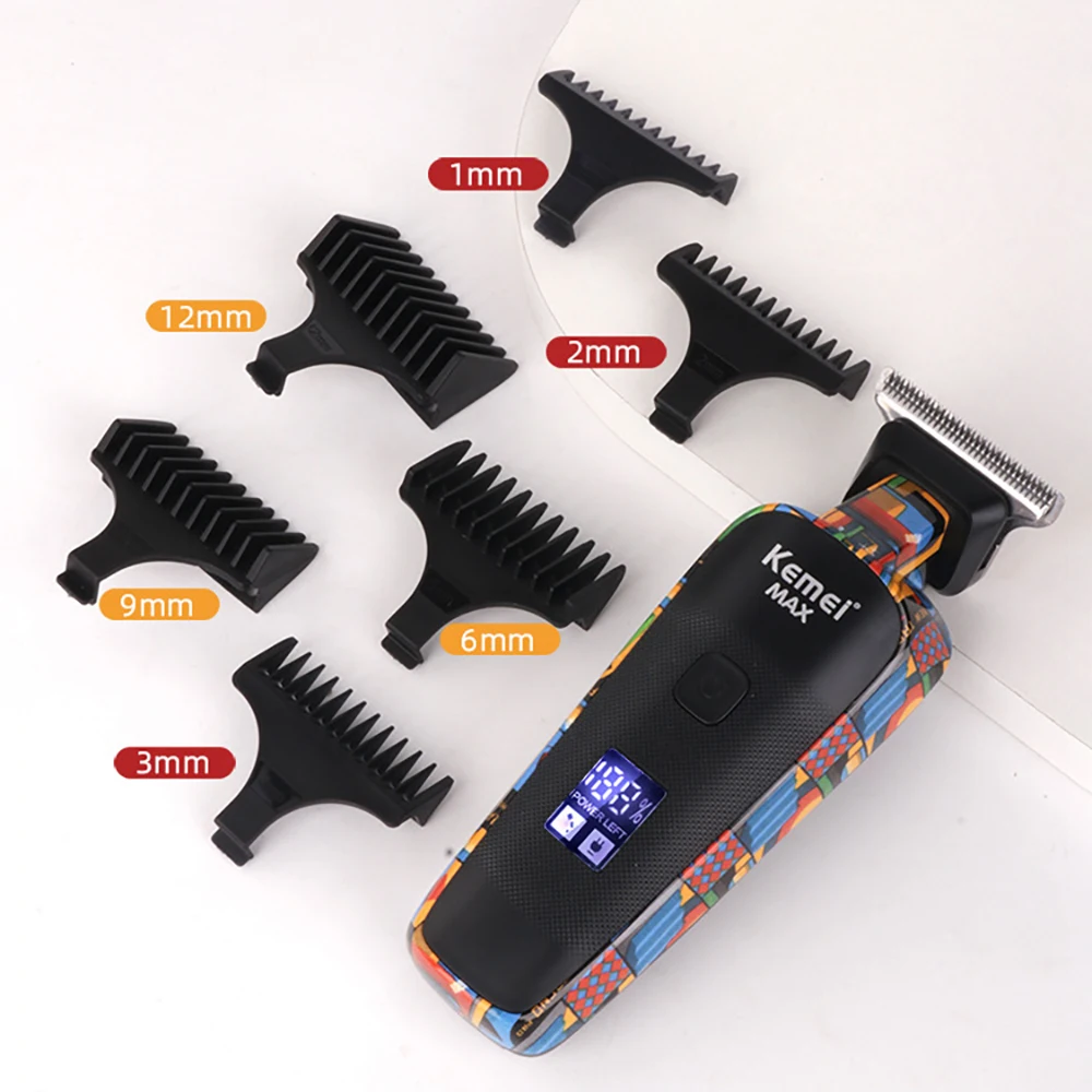 Kemei Hair Trimmer For Men Beard Trimer Professional Hair Clipper Electr Razor Hair Cutting Machine Haircut Electr Shaver