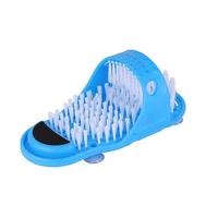 plastic bath shower feet massage slippers bath shoes brush pumice stone foot scrubber spa shower remove dead skin foot care tool
