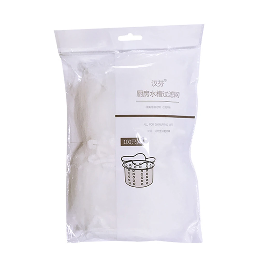 

30pcs 100pcs Filter Bag Sink Strainer Garbage Pouch Net Mesh Kitchen Anti Clogging Supplies