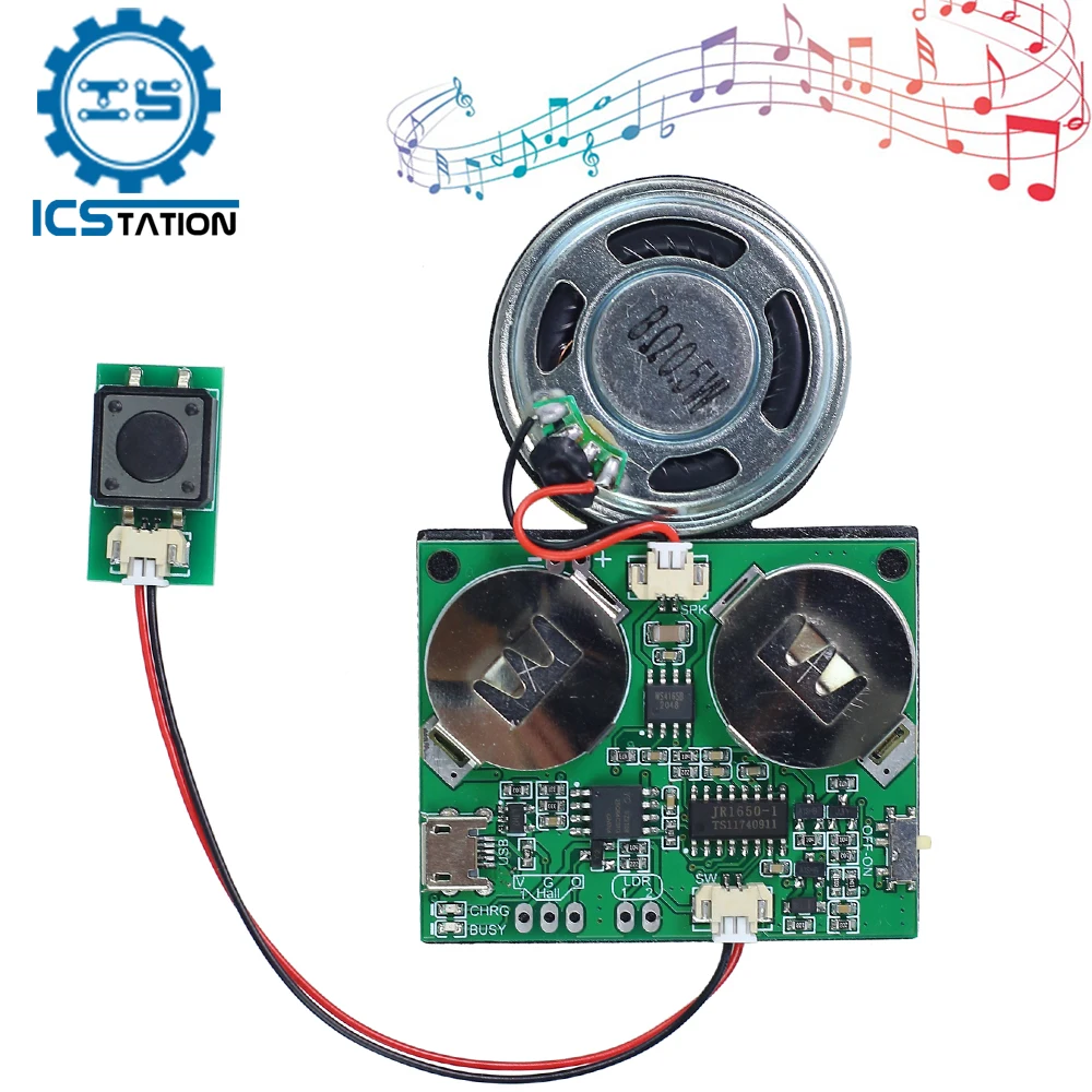 Звуковой модуль для игрушек схема