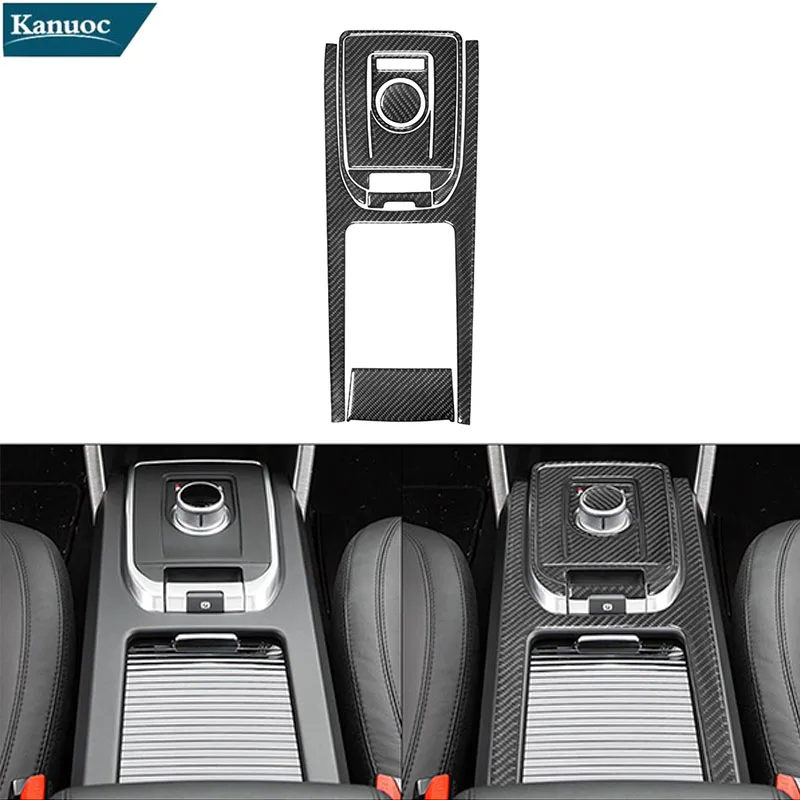 

For Land Rover Discovery Sport 2015-2019 Carbon Fiber Central Console Stickers Cover Trim Car Interior Decorative Accessories