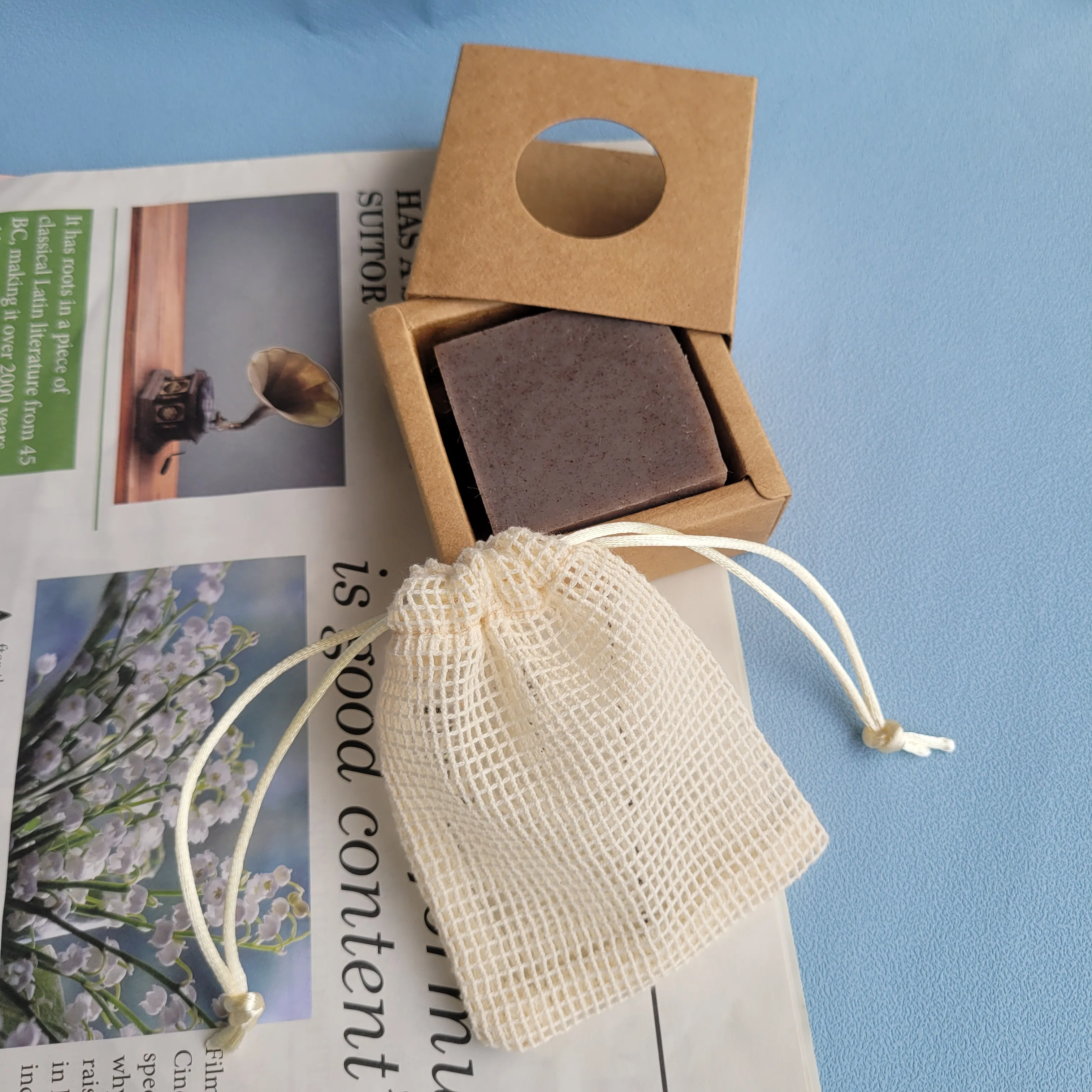 

Подарочные пакеты из хлопка NALIA'S POUCHES для мыла