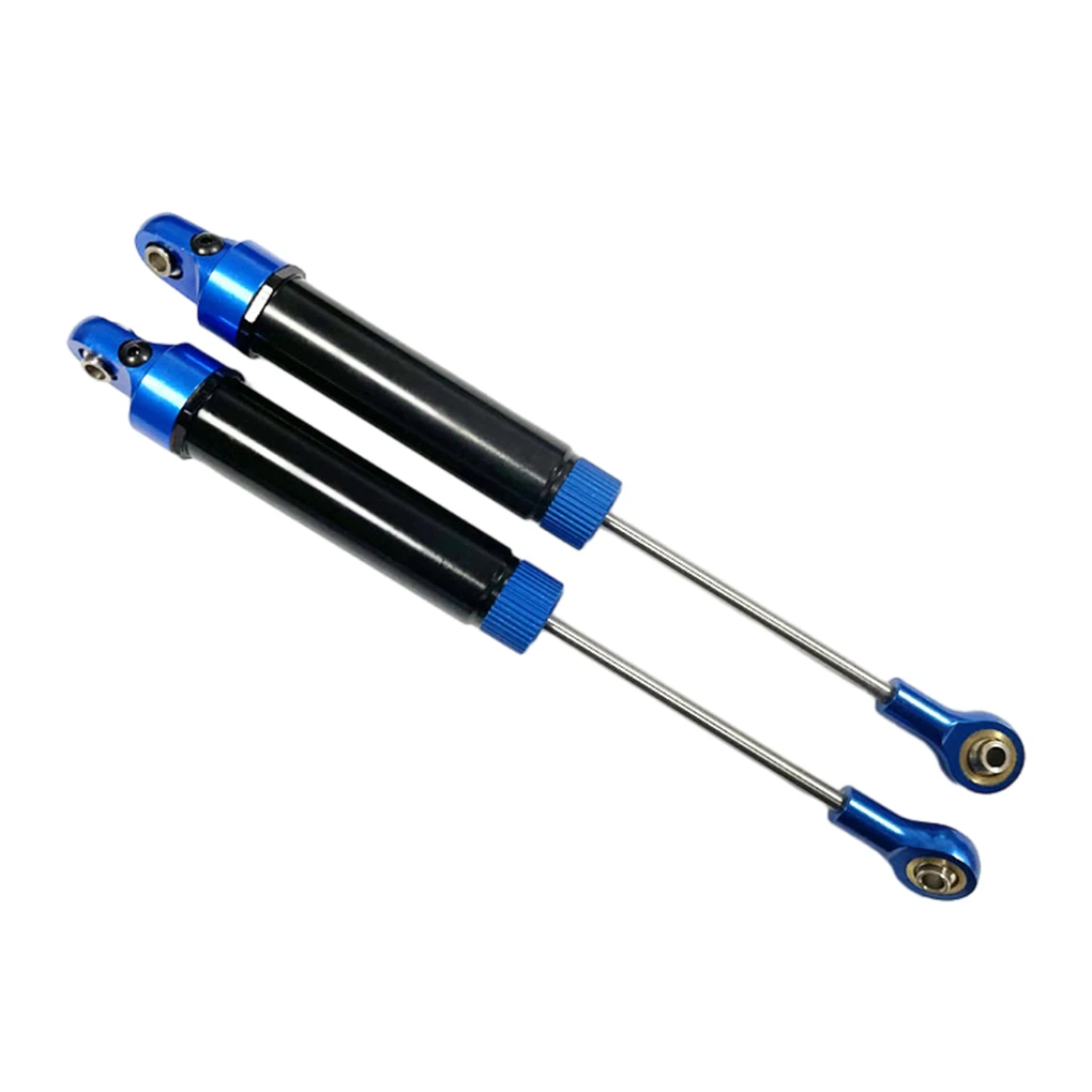 

2PCS Aluminum Alloy Rear Shock Absorber Damper for 1/10 LOSI Baja Rey 4WD RC Car Part 150x15mm Spring-free Shock Absorbers