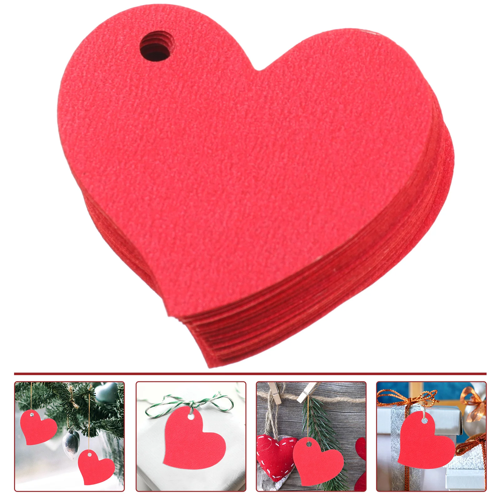 

Tags Gift Heart Paper Valentine S Day Kraft Hanging Labels Tag Decorations Decorative Shaped Holiday Craft Gifts Weddding Shape