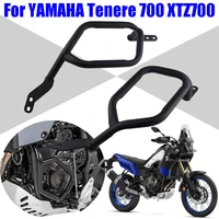 motorcycle engine guard crash bar bumper stunt cage protector frame protection for yamaha tenere 700 xtz 700 xtz700 accessories