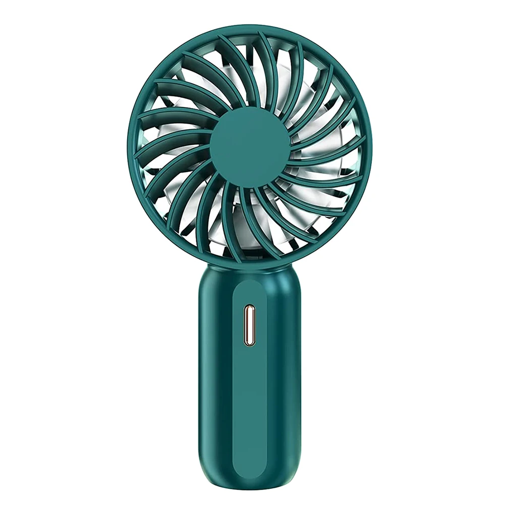 

Ручной вентилятор, персональный портативный ручной вентилятор с перезаряжаемой батареей, охлаждающий вентилятор с 3 регулируемыми скоростями, для детей, для дома