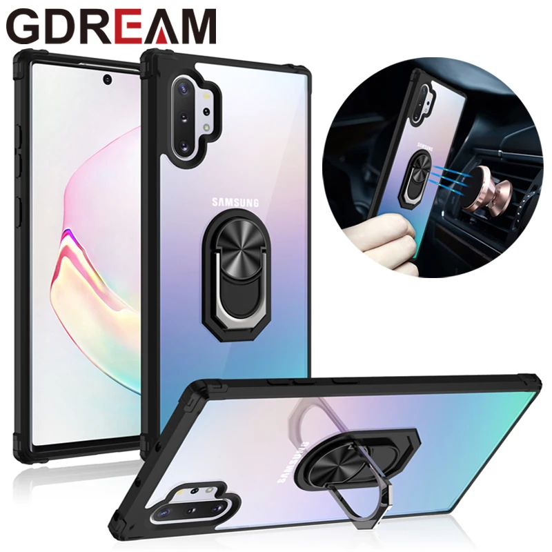 

Shockproof Phone Case For Samsung Note 8 9 10Pro 20Ultra 10Lite Anti-Fall Acrylic Protective Cover For Galaxy M02 M31 M80S M31S