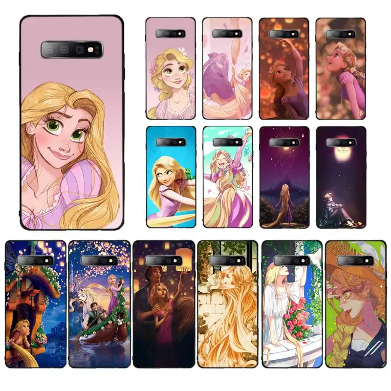 

Disney Rapunzel Phone Case for Samsung S10 21 20 9 8 plus lite S20 UlTRA 7edge