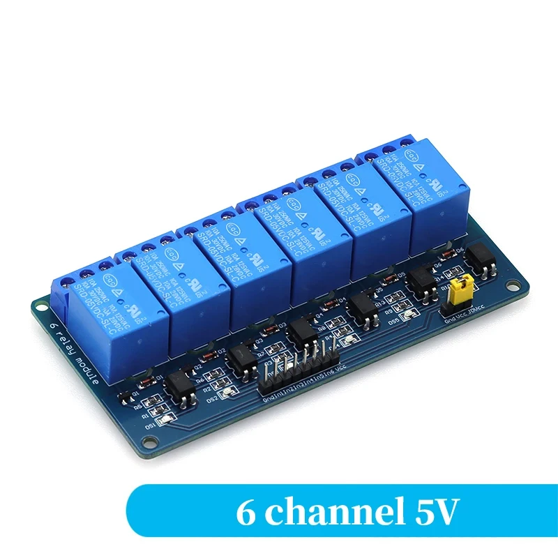 

Javino 5В 8-канальный релейный модуль