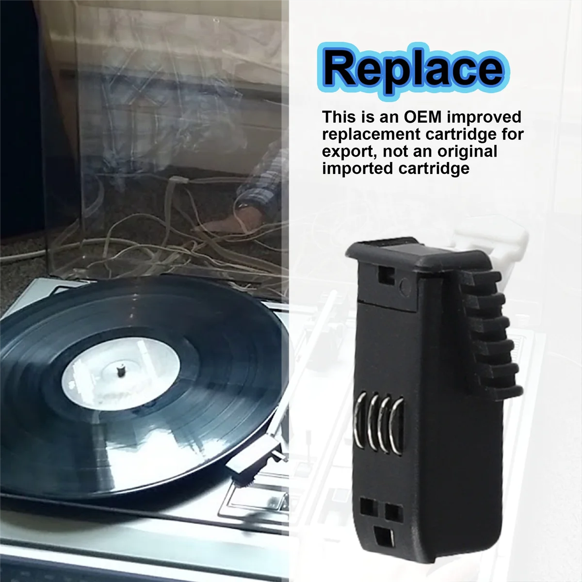 Фото Сменный стилус A64E для PHILIPS GP315 GP215 GP214 22AF200 AF887, проигрыватель виниловых пластинок, фонограф №5