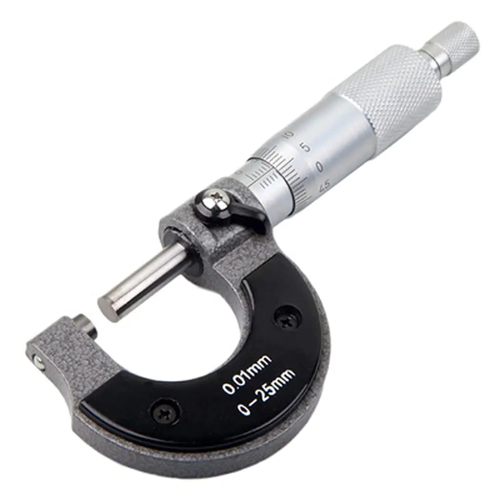 

Precise Gauge Micrometer 0-12.7mm 0-25mm 0.01mm Outside Metric Caliper Measurement Micrometer Tool