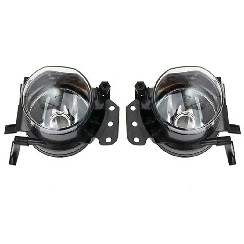 

1Pair Car Front Bumper Fog Lights Assembly Driving Lamp Foglight 63177897187 63177897188 for-BMW E60 5 Series 2004-2008