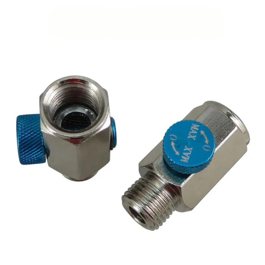 

1pcs In-Line Air Flow Regulator Control Tool Valve 1/4\" NPT Thumbscrew Valve Control Air Adjustment Switch Power Tool