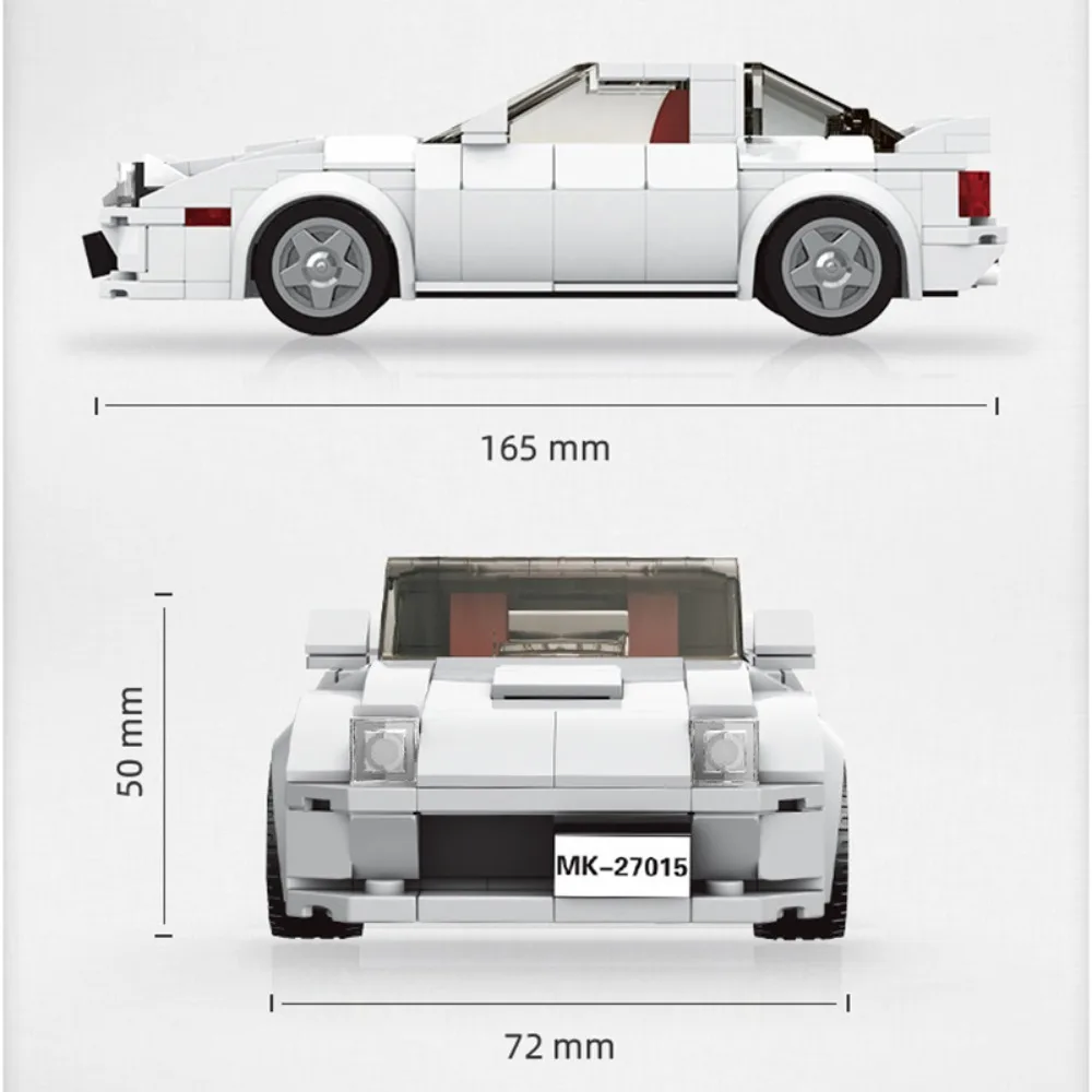 Mold King RX-7FC35 Акриловый Дисплей Гоночный Автомобиль Строительная Игрушка Модель