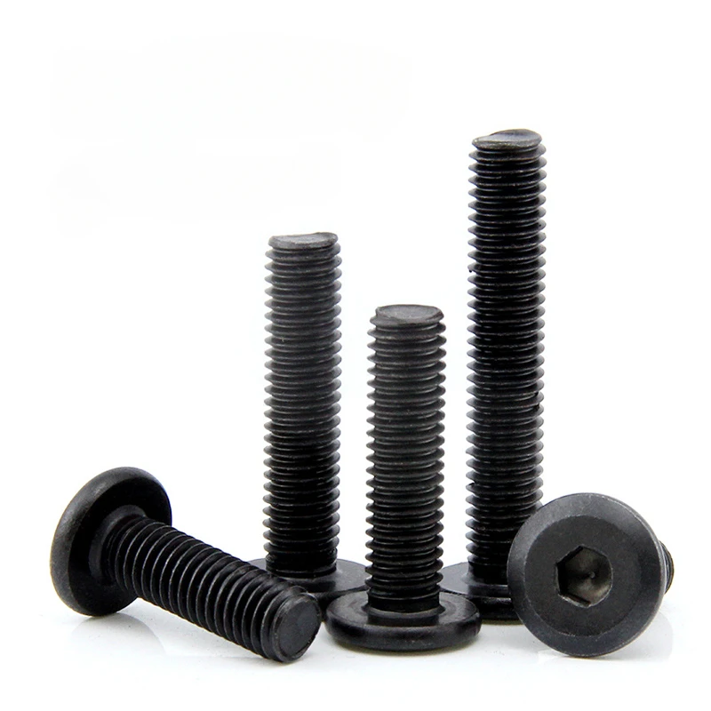Винтовой соединитель для мебели м3 М4 М5 М6 М8 черный из углеродистой стали см