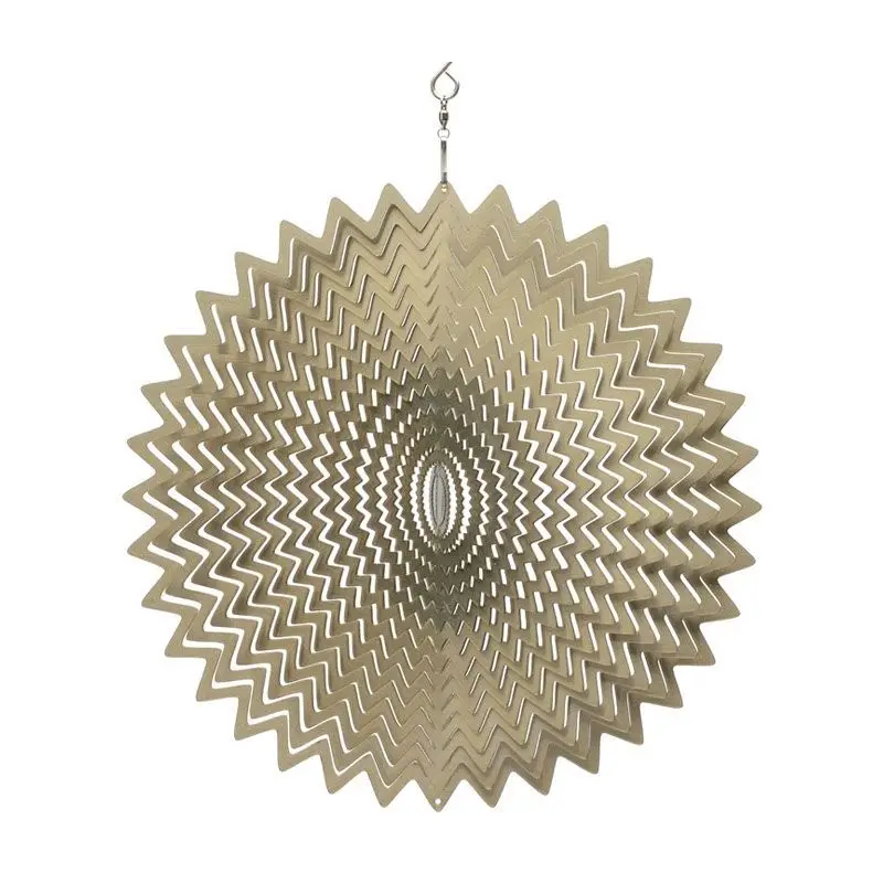 Маленькая серебряная модель с передвижной ветряной волной | Дом и сад