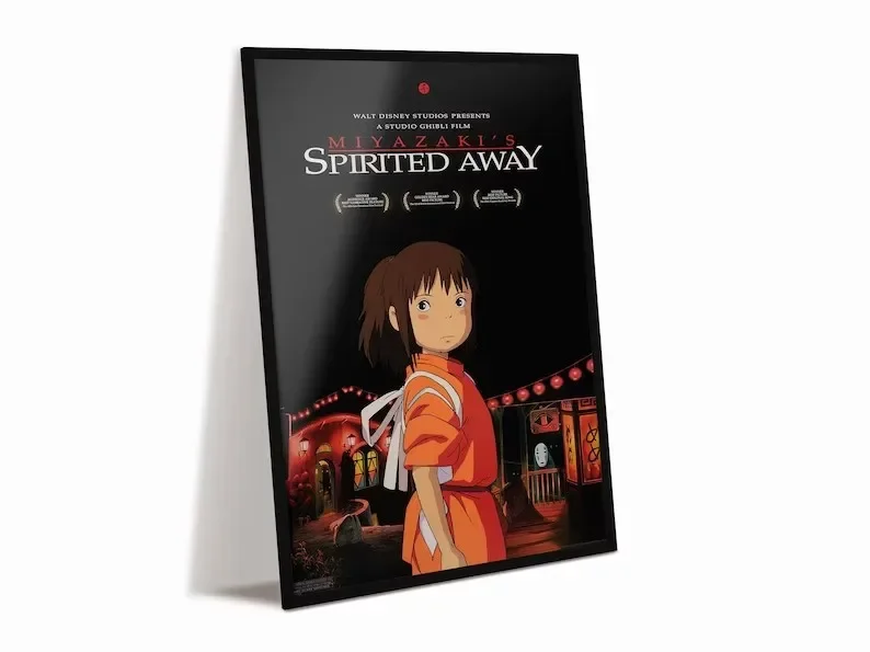 

Плакаты с аниме мультфильмами на холсте