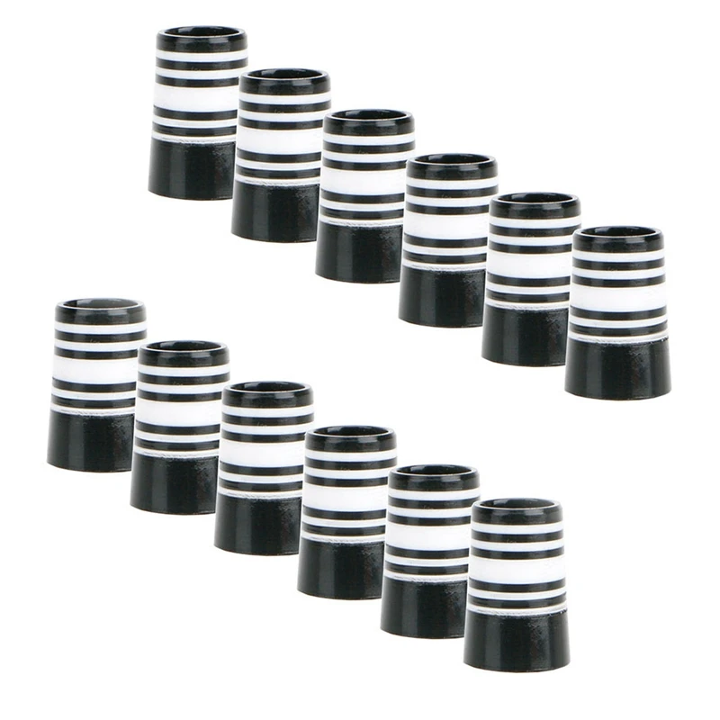 

12Pcs/Set Golf Iron Ferrules, Iron Rod Rubber Sleeve For Taper Tip Tapered Iron Shaft Sleeve Golf Replacement