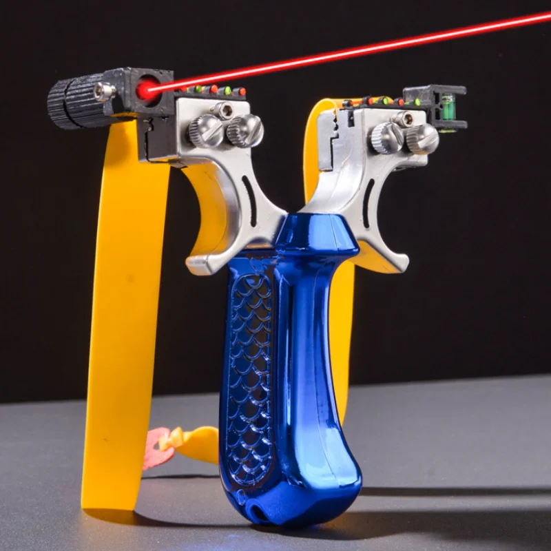 

Outdoor shooting hunting catapult twin-screw fast pressure rubber belt toy tools Outdoor games