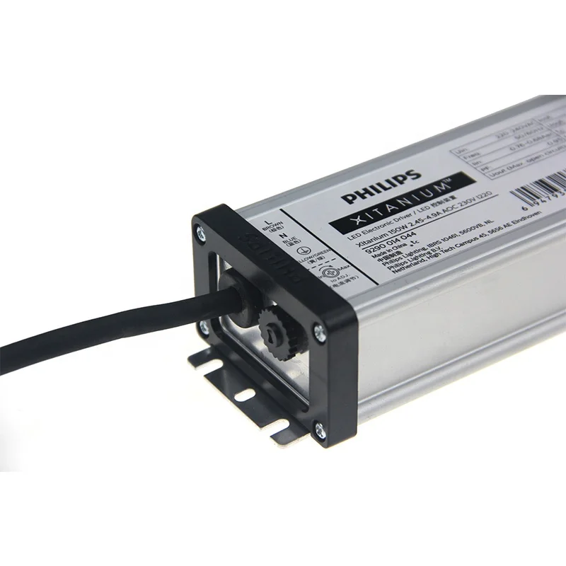 

Xitanium 150 Вт 2,45-230 а AOC 929001404480 в I220 150 Вт Выходное напряжение 15-61 в PHILIPS низкое напряжение внешний светодиодный Электронный Драйвер