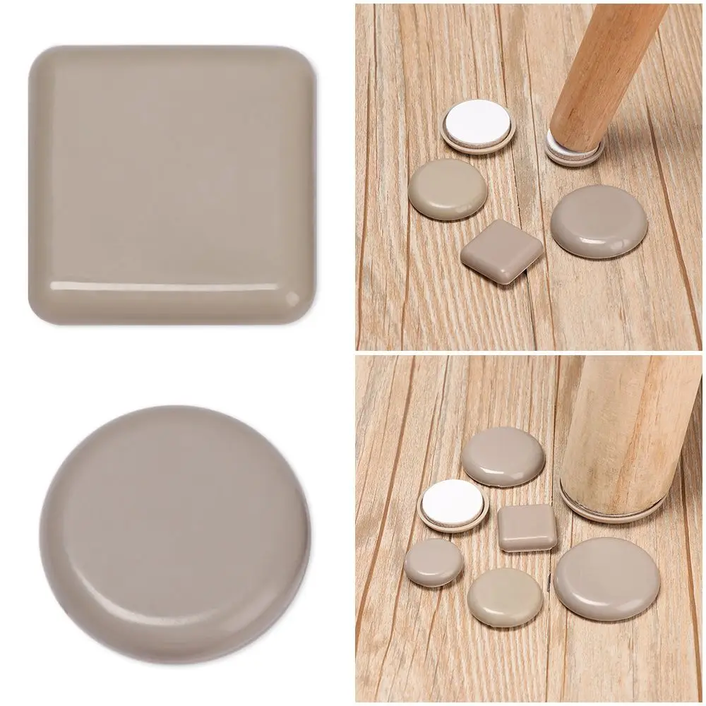 

Table Sofa Chair Fittings Self-Adhesive Easy Move Slip Mat Floor Protector Anti Noisy Furniture Leg Slider Pads