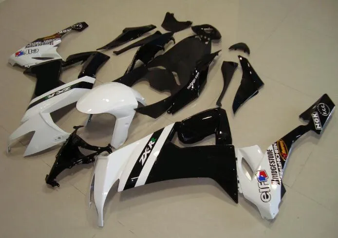 

Новый комплект обтекателей для цельного мотоцикла из АБС-пластика, подходит для Kawasaki Ninja ZX-10R ZX10R 2008 2009 2010 08 09 10, комплект обтекателей черного ...