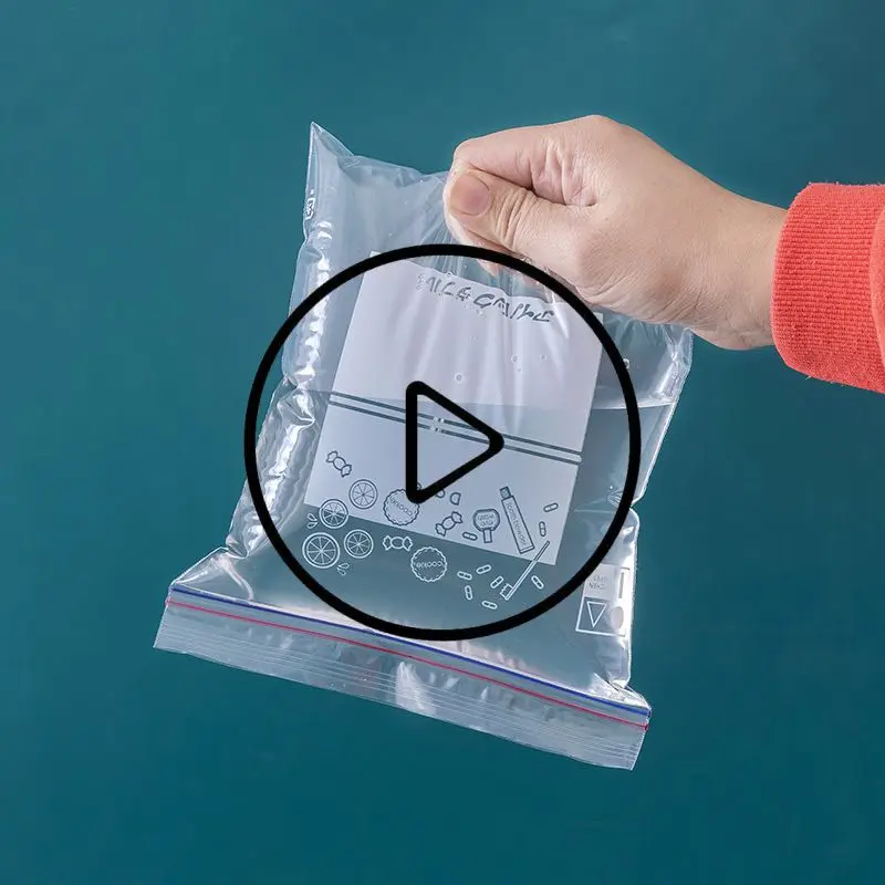 

Resealable Zip Lock Plastic Bags Self Seal Clear Poly Bag Food Storage Package Pouches Vacuum Fresh Organize Saran Plastic Bags