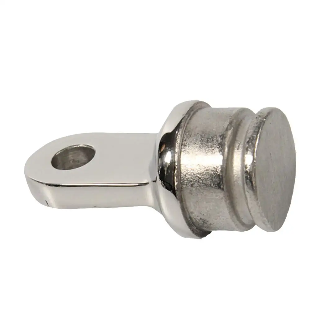 

2Pcs 316 Stainless Steel Boat Bimini Top Inside Eye Rounded End 25mm 22mm