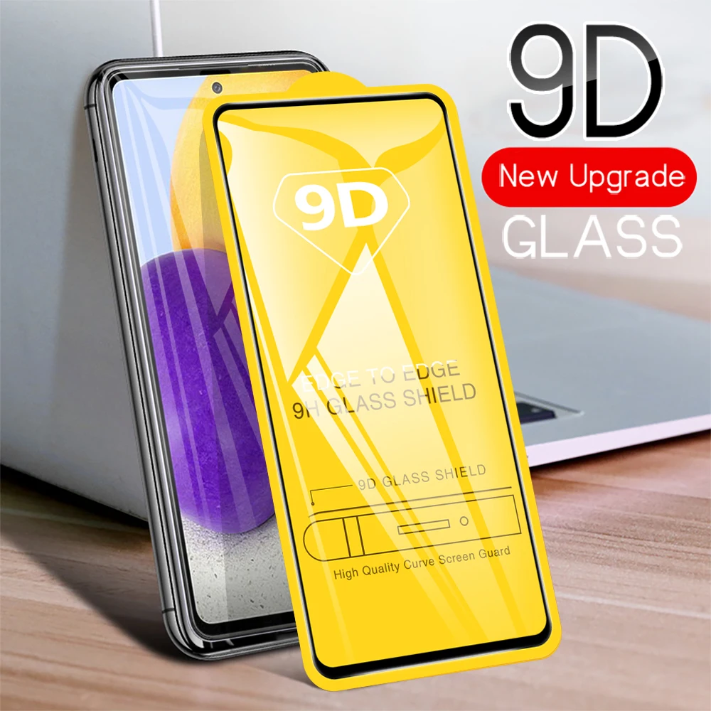 

9D Tempered Glass For OPPO F9 F5 A94 A93 A92 A91 A5 A1K Realme XT C3 5I 5 6 7 X2 Pro Reno Z 4Z 2Z 2 4 Lite Screen Protector Film