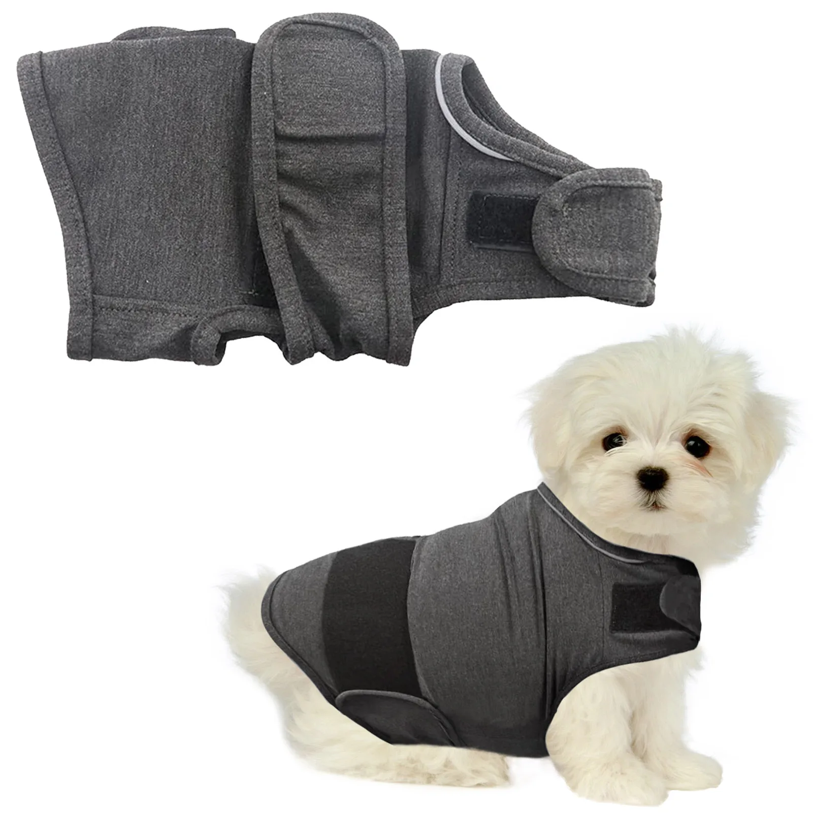 

Sport Dog Calming Vest Calming Vests Coat For Dogs Lightweight Calming Wrap For Separation Thunder Travel