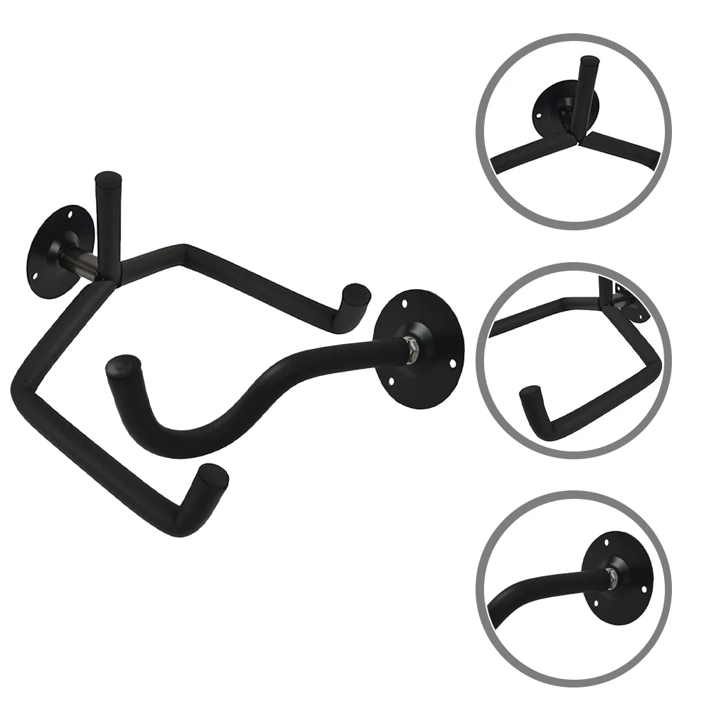 Съемная вешалка для гитары с диагональным дисплеем черная 2 шт./компл. стабильная