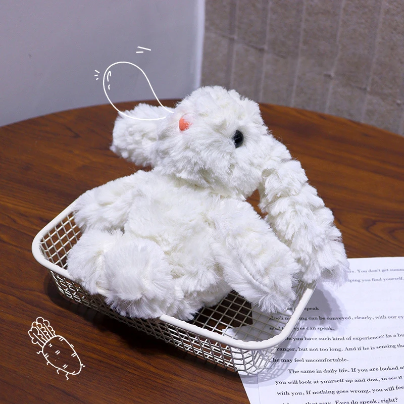 Kawaii вислоухий кролик плюшевая кукла мультфильм чучело брелок сумка подвеска