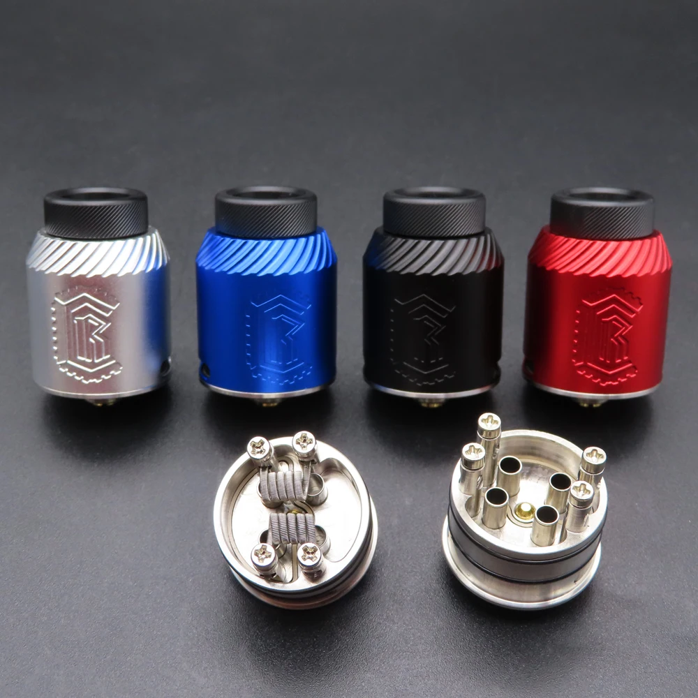 

ZHISHUO Reload RDA 1.5 Vape Tank Dual Coils Electronic Cigarette RDA Atomizer with Squonk BF PIN Bottom Airflow Intake Vaporizer