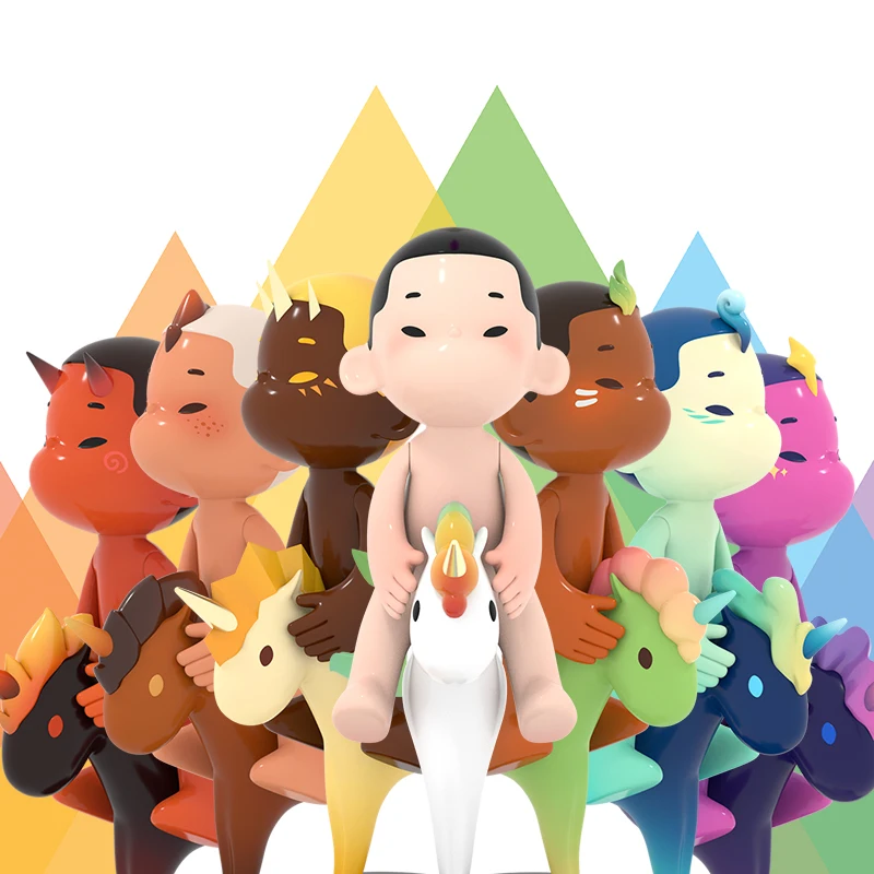 

Фигурка единорога Rainbowkido с радужными стразами для девочек