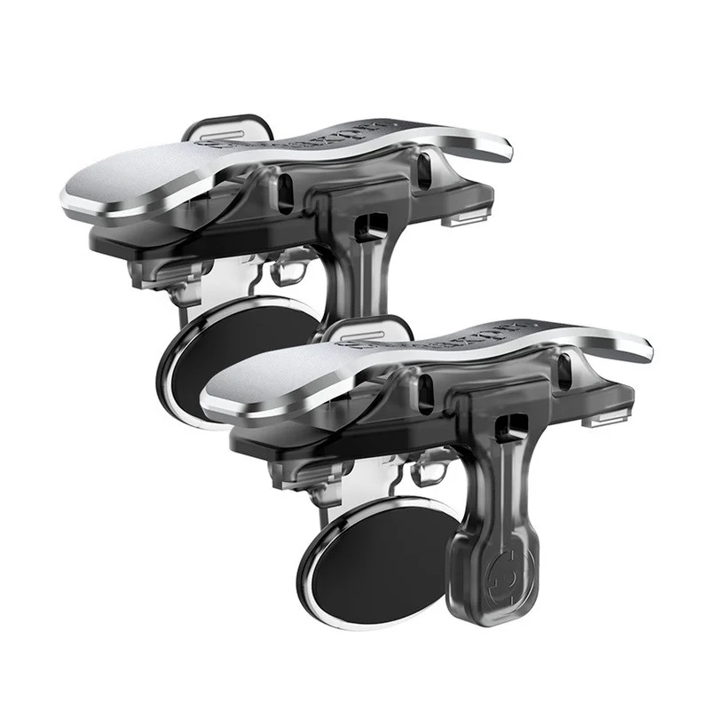 

Mobile PUBG Controller Game Gamepad Joystick Metal L1R1 Free Fire Shooting Key Aim Key Button Trigger for IPhone X Android Phone