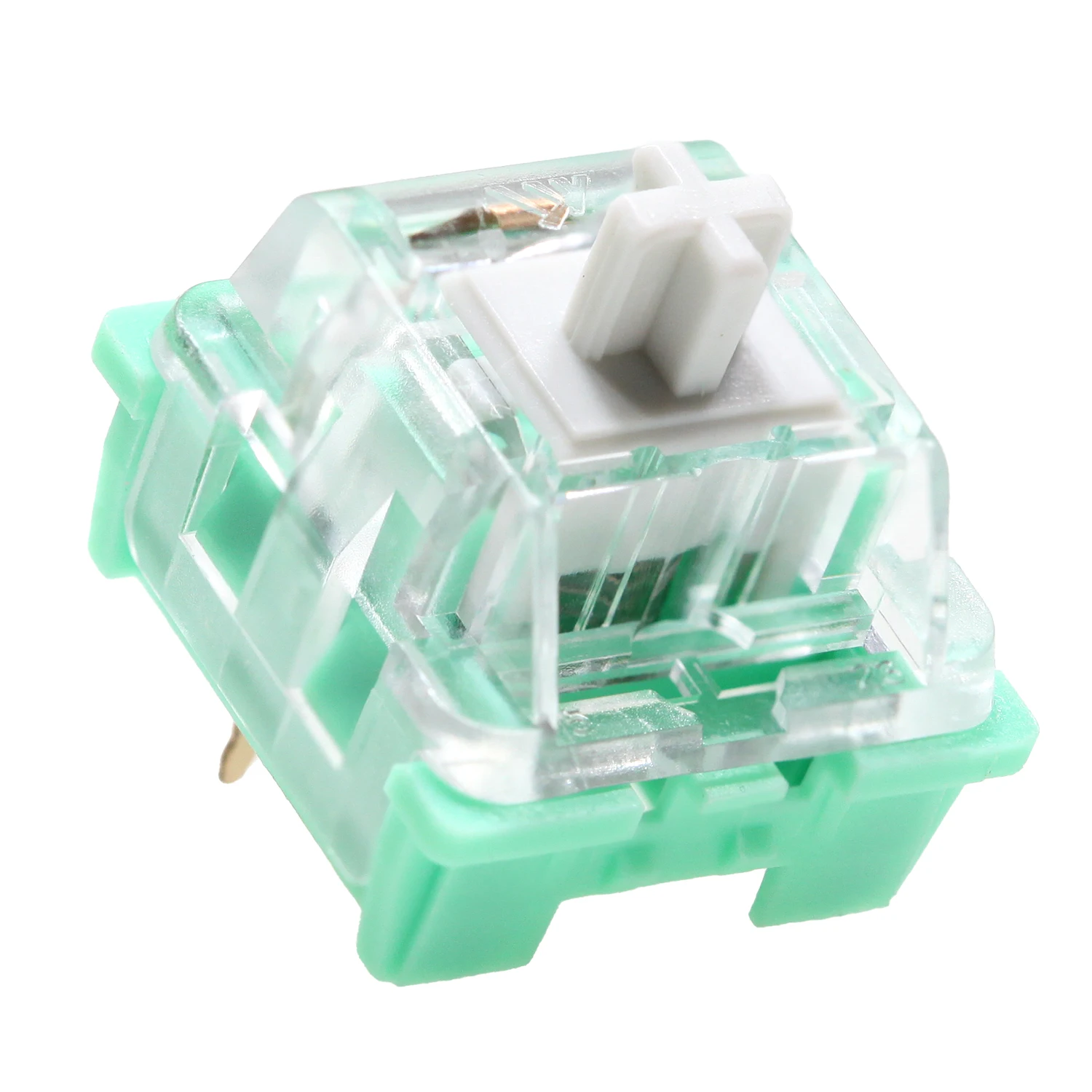 KTT Cabbage Tofu Switch Linear 45g MX switch for mechanical keyboard 80m Factory Lubed Kanbai Switch POM RGB 3pin Long Spring