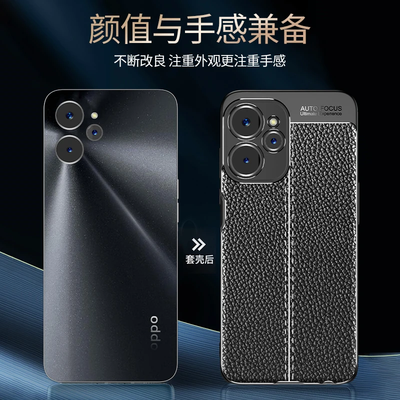 For Realme 10 5G Case Cover For OPPO Realme 10 5G Capas New Shockproof Original Back Soft TPU Leather Fundas Realme 10 5G Cover