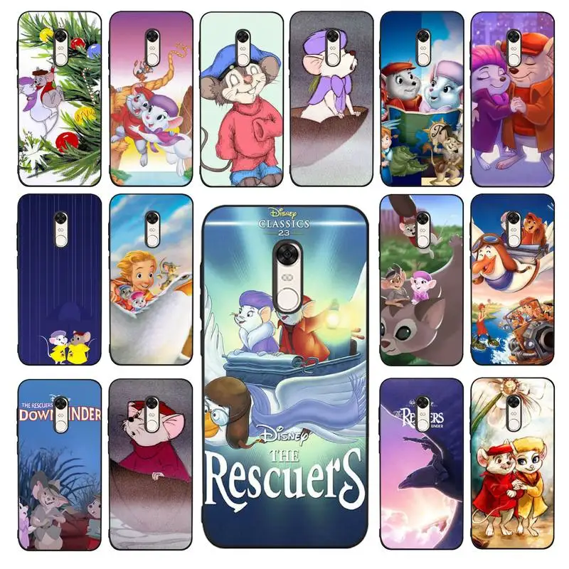 

Disney The Rescuers Phone Case for Redmi 5 6 7 8 9 A 5plus K20 4X 6 cover