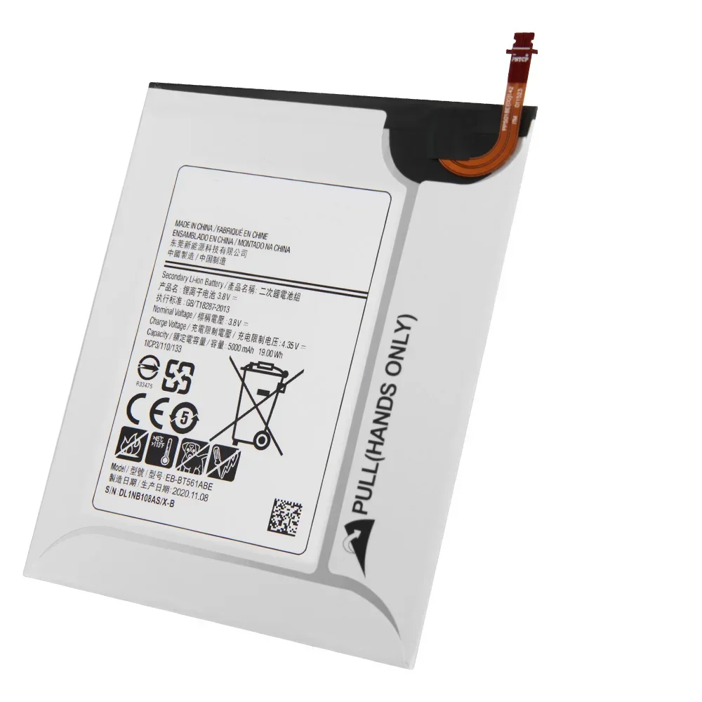 Сменный аккумулятор большой емкости для планшета Samsung GALAXY Tab E T560 T561 SM-T560 EB-BT561ABE с