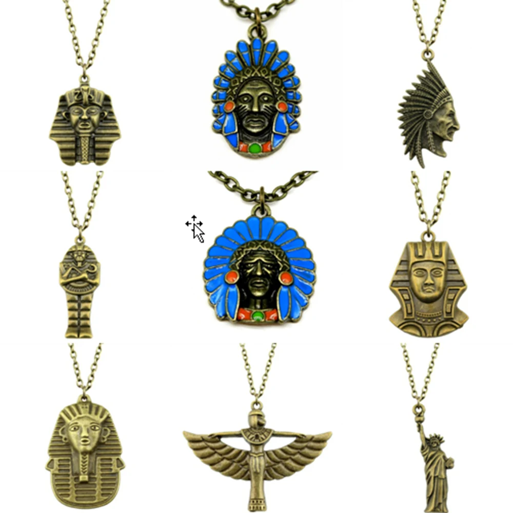 Ожерелье с подвесками Фараона для женщин 1 шт. | Украшения и аксессуары