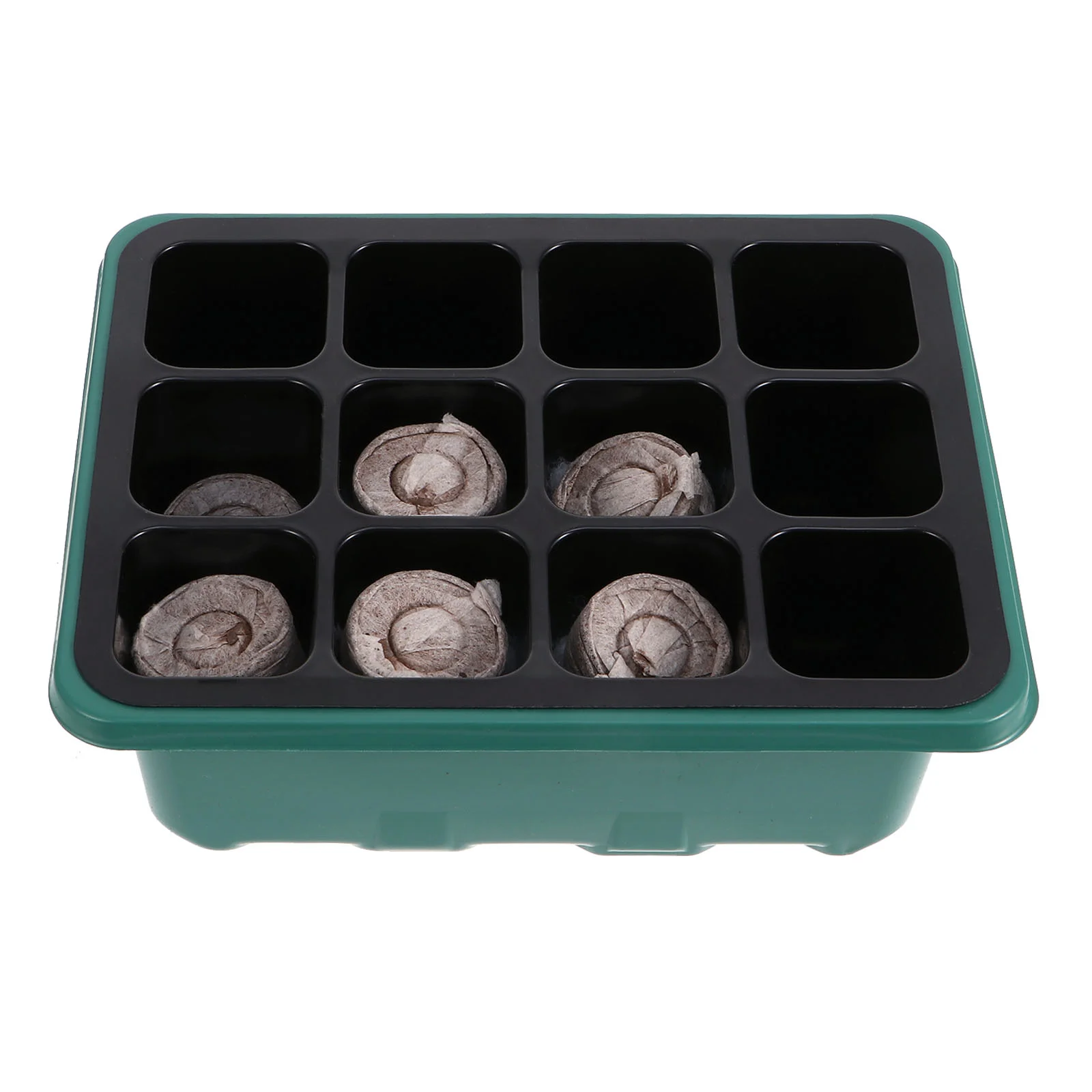 12 шт. детский пластиковый поднос для посадки растений