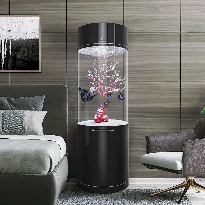 LS-Y2 новый цилиндр для аквариума маленький и средний размер гостиной домашний