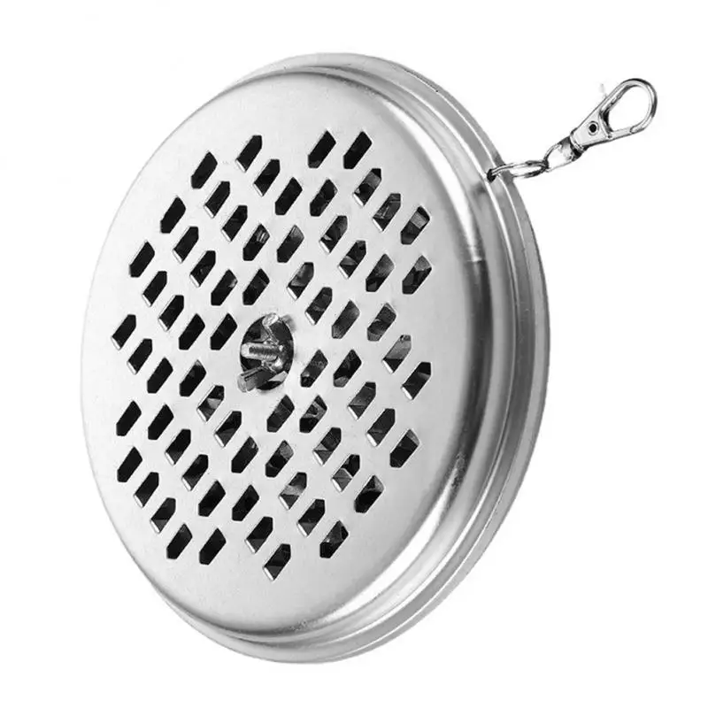 

Hollow Design Mosquito Coil Holder Hanging Anti-mosquito Tools With Spring Buckle Sandalwood Rack Portable