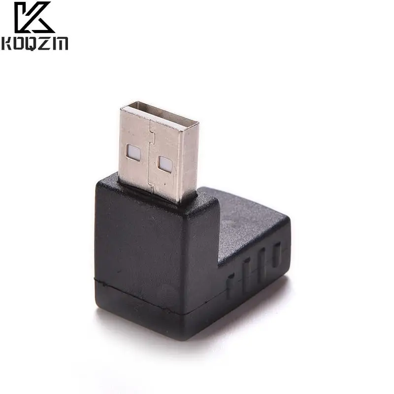 

Новинка, черный переходник с углом 90 градусов, разъем USB 2,0 «Папа-мама», разъем USB 2,0 для ноутбука, ПК, компьютера