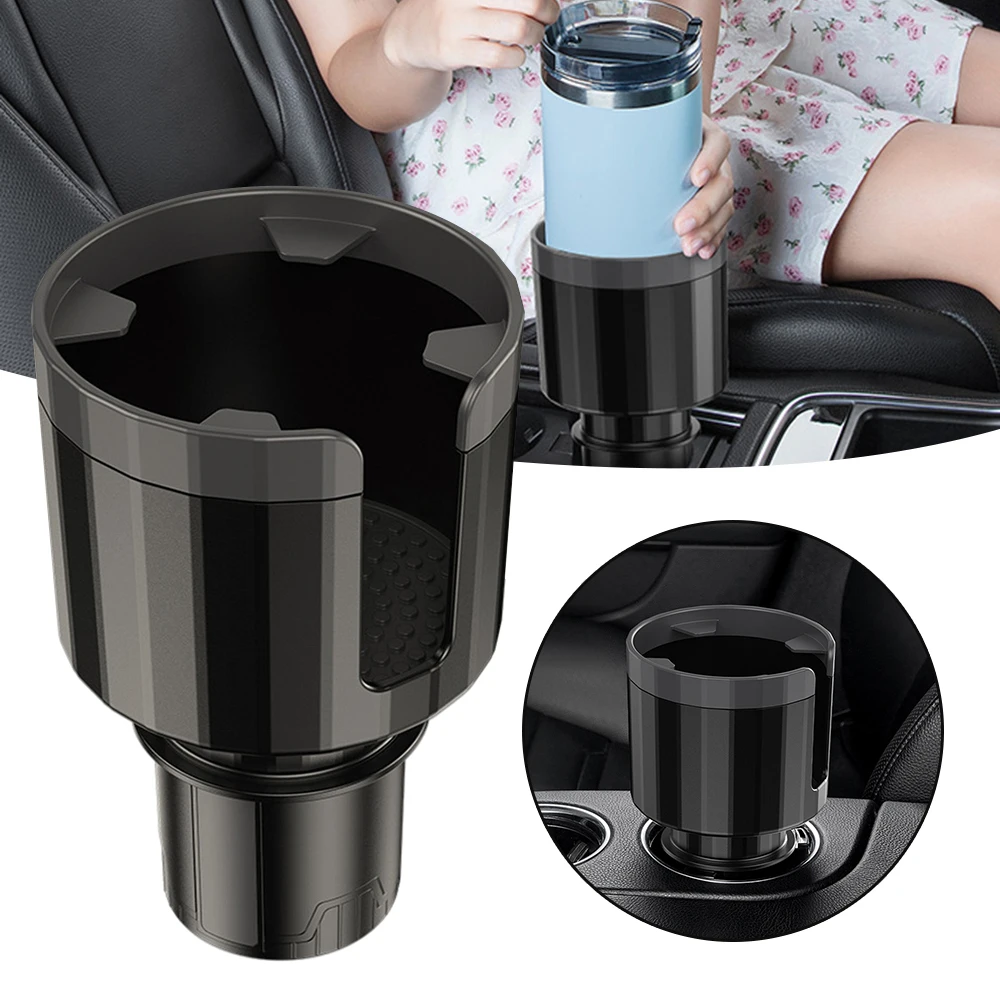 

Вращающийся Автомобильный держатель для стакана, универсальный держатель для бутылки с напитком с регулируемым основанием, автомобильные ...
