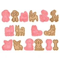 86pcs animal cookie mold cutters cute dog cat fondant biscuit moulds for unicorn dinosaur kids birthday party decor baby shower