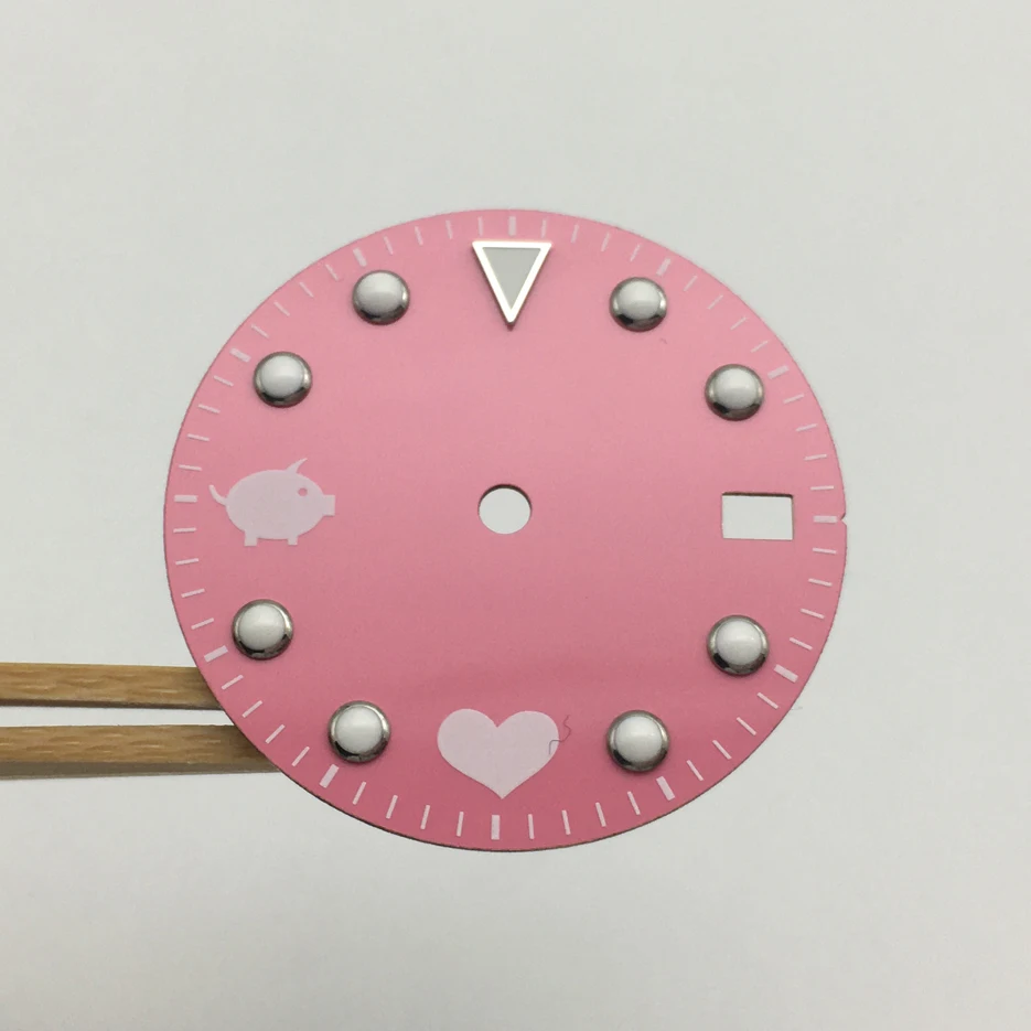 No Logo The 28.5mm Watch Dial Is A Modified Dial That Literally  for NH35A Calibre Men Watch Accessories