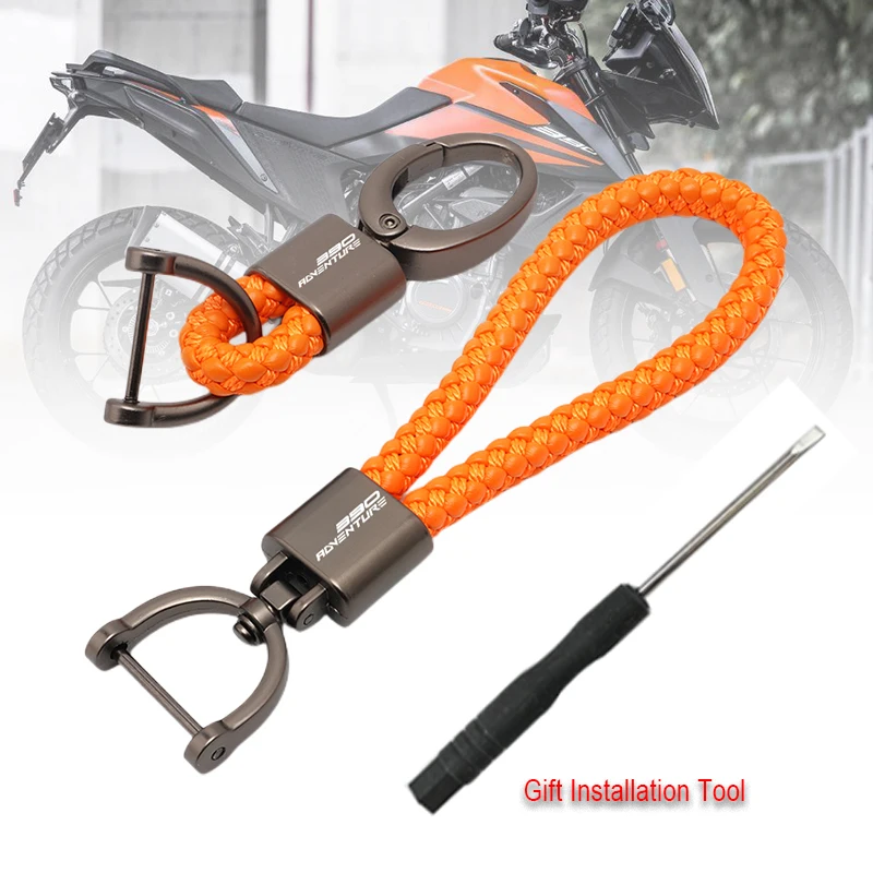 Подходит для KTM 390 790 890 Adventure 2015-до сих пор индивидуальный металлический брелок
